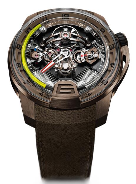 Replica HYT H2 full bronze 248-TB-00-RF-MM watch Price